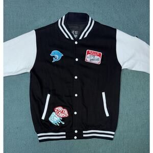 e.l.f. Women’s Limited Edition Sticky Patch Varsity Jacket - Size 1
